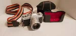 Beseler Japan Topcon Unirex SLR Film Camera w/ Topcor 50mm Lens Working Great - Picture 1 of 12