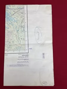 Mapa aéreo vintage 1981 CANADÁ carta aeronáutica Ashuanipi n.t.s. 23 S.E.. - Imagen 1 de 10
