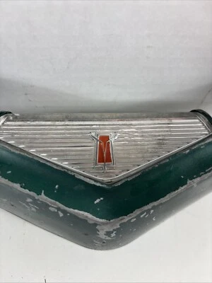 1961 Plymouth Steering Wheel Center and Chrome logo Fury Savoy Factory part - Image 1 of 4