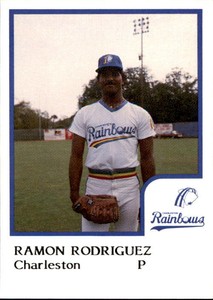 1986 Charleston Rainbows ProCards 22 Ramon Rodriguez Guayanilla Puerto Rico Card