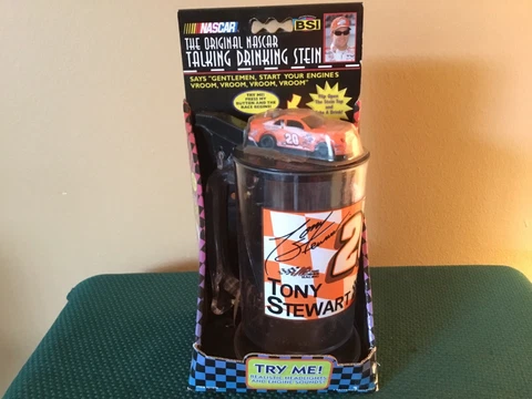 Tony Stewart Talking Drinking Stein Cover