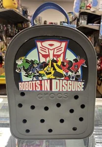 Rare Vintage 2015 Hasbro Transformers Robots in Disguise Crocs Mini Backpack - Picture 1 of 4
