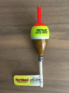 1 - Northland Fishing Tackle - Lite-Bite Weighted Bobber - Various Sizes - Picture 1 of 13