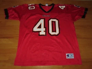 Vintage Champion MIKE ALSTOTT No.40 TAMPA BAY BUCCANEERS (XL) Football Jersey  - Picture 1 of 7