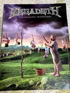 Megadeth - Youthanasia Tour Programme - 1994/5 - Foto 1 di 4