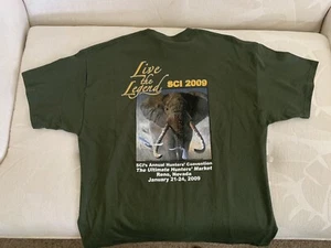 Port & Company Mens Short Sleeve Cotton Crew Neck T-Shirt Live The Legend  2009 - Picture 1 of 7