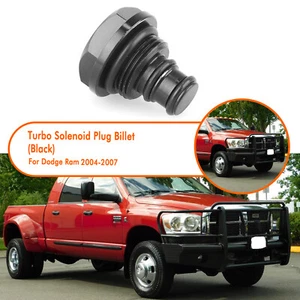 Auto Turbo Magnetstecker Billet Für Dodge Ram 2004-2008 2006 Schwarz Aluminium - Picture 1 of 15