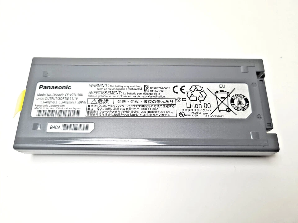 Genuine Panasonic CF 19 Toughbook laptop battery CF-VZSU58U 11.1V 59Wh - image 1 of 1