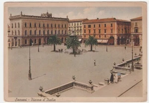 SASSARI - PIAZZA D'ITALIA - VIAGG. 1946 -22690- - Picture 1 of 1