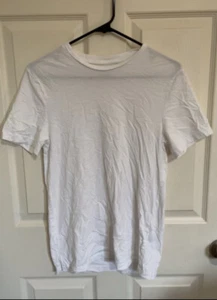 H&M Regular Fit White Adult Small T-Shirt *GOOD CONDITION* - Picture 1 of 3