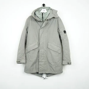 C.P. Company 2 in 1 Detachable Down Lined Grey 50 Fili Parka Jacket - Medium - Picture 1 of 5