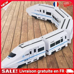 fr Electric Train Toy with Light and Sounds for Kids Gift for Birthday Christmas - Photo 1/21