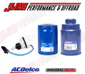 ACDelco OEM 6.6 6.6L Duramax Diesel Oil / Fuel Filter & Water-in-Fuel WIF Sensor - Picture 1 of 4