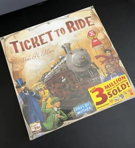 Days Of Wonder Ticket To Ride Board Game Family Game Night Alan Moon NEW SEALED - Picture 1 of 7