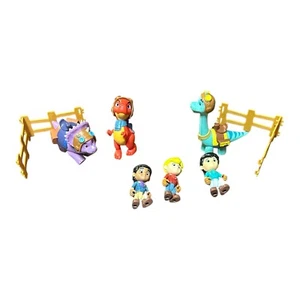 Disney Junior Dino Ranch Cowboy Figures Lot - Picture 1 of 5
