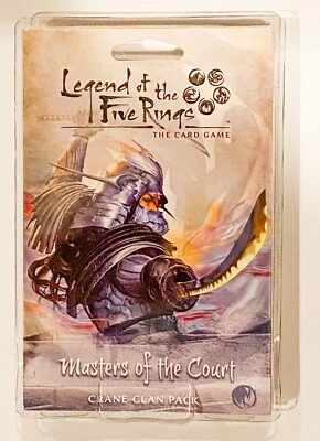 Legend of the Five Rings LCG: Masters of the Court Crane Clan Pack New Sealed - Image 1 of 2