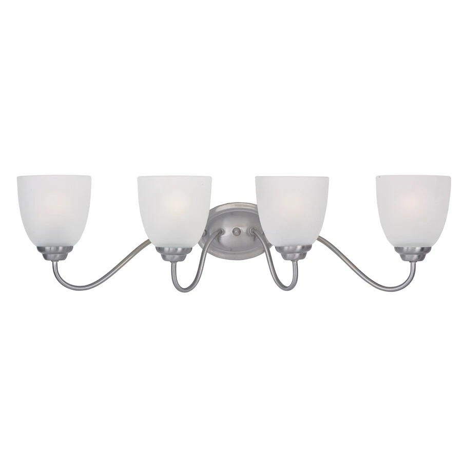 Maxim Lighting Stefan 4 Light Bath Vanity, Satin Nickel - 10074FTSN - Image 1 of 1