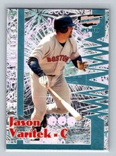 2000 Pacific Revolution Shadow Series #27 Jason Varitek #d 49/99 Boston Red Sox