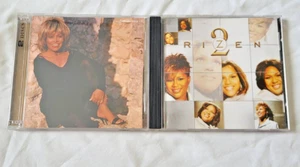 Cd Lot Of 2 Tested Tina Turner Best Hits Risen 2 Religious - Picture 1 of 5