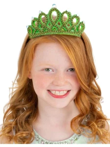 Bambini Verde Tiara Irlandese Ballerina San Patrizio Giorno Accessorio Vestito - Imagen 1 de 1