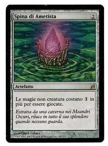 MTG THORN OF AMETHYST LORWYN ITALIAN RARE ARTIFACT LP/MP Visit My eBay Store - Picture 1 of 2