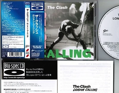 THE CLASH London Calling JAPAN Blu-spec CD EICP20007 w/OBI+BOOKLET 2008 issue Foto 1 de 4