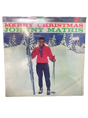 JOHNNY MATHIS "MERRY CHRISTMAS" BRAND NEW! STILL SEALED LP - Image 1 of 2