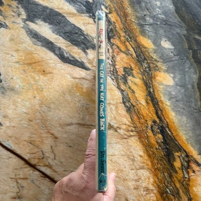 Cat In The Hat Comes Back by Dr. Seuss 1958 1st Rare DJ Foto 1 de 4