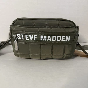 Bolso Bandolera Steve Madden Juniper Baida 2 en un tono de verde Bolso Puffer Nuevo con Etiquetas - Imagen 1 de 9