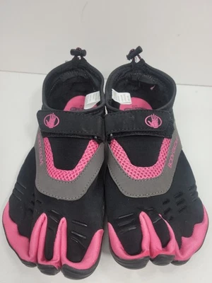 Body Glove 3T Barefoot Shoes Women’s Size 8 Cinch Water Shoe Black Pink - Image 1 of 4