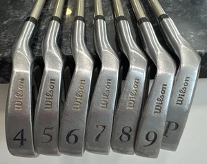 Wilson Pro Staff OS Oversize Ladies Iron Set 4-PW RH Carbon Fiber Graphite Shaft - Picture 1 of 11
