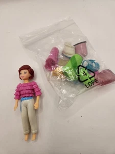 Vintage 2003 Polly Pocket Mode Strand Brettspiel Ersatz Stück Puppe - Bild 1 von 2