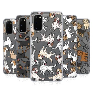 HEAD CASE DESIGNS DOG BREED PATTERNS 12 SOFT GEL CASE FOR SAMSUNG PHONES 1 - Picture 1 of 17