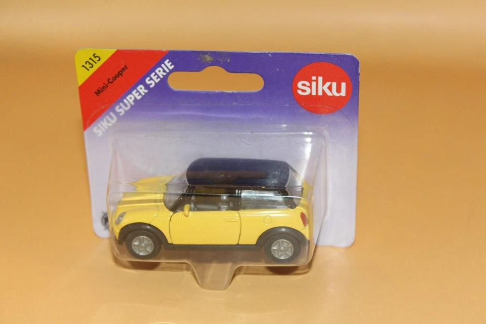 SIKU Super Serie Modell 1315 Mini Cooper in gelb Neu in OVP - Bild 1 von 1