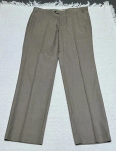 Lauren Ralph Lauren Men’s Flat Front Dress Pants 40x34 NWT Tan - Picture 1 of 11