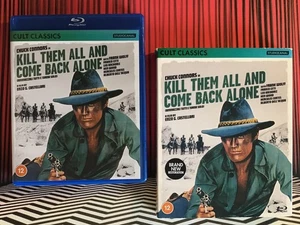 KILL THEM ALL AND COME BACK ALONE (Blu-ray) + SLIPCOVER & ARTCARDS. Western - Picture 1 of 8