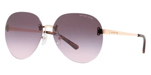MICHAEL KORS Sunglasses MK1037 11085M Rose Gold Full Rim Blue Pink Grandien 60MM - Picture 1 of 3