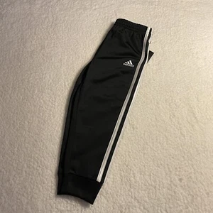 Adidas Sweatpants, Size 4T, Black, Polyester, NWT, Elastic Waist - Picture 1 of 9