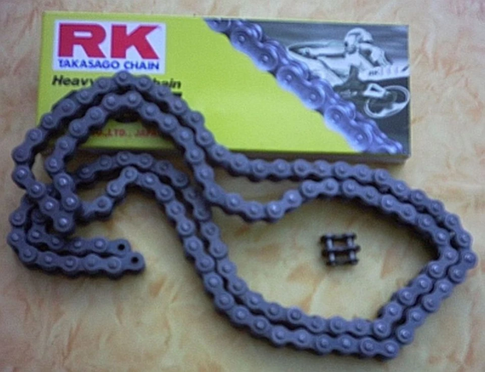 Kawasaki EL 250  Eliminator RK Kette Antriebskette Zugfestigkeit 3100 Kg  - Bild 1 von 1