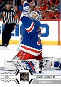 2019-2020 Upper Deck Hockey #90 Henrik Lundqvist New York Rangers Series 1 - Picture 1 of 2