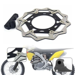 Black 270MM Front Floating Brake Disc Rotor For Suzuki RMX 450 2010-2012 - Picture 1 of 9
