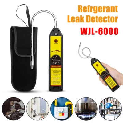 WJL-6000 Refrigerant Halogen Freon Leak Detector Gas Air Conditioner Leak Tester - Image 1 of 4
