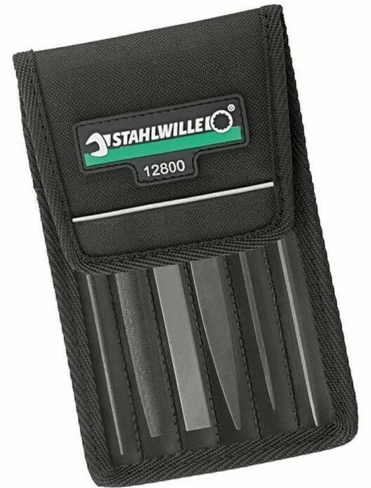 Stahlwille WARDING FILE SET 6Pcs 100mm Long, PVC Wallet *German Made - Image 1 of 1