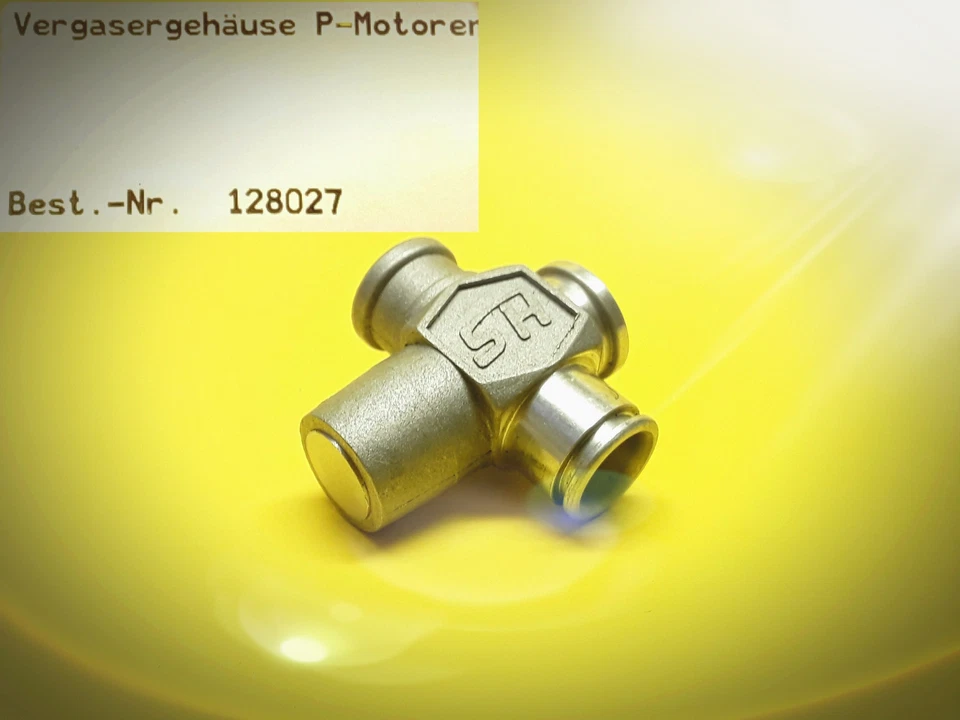 Vergasergehäuse P-Motoren Nr.: 128027 von Jamara/Günther Modellsport - Bild 1 von 1