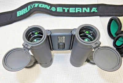 VTG Brunton Eterna 8X25 4022PW Compact Binoculars Waterproof Made In Japan RARE - Image 1 of 4