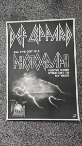 Def Leppard Pyromania 40th Anniversary Limited Edition UK Print numbered 240/250 - Picture 1 of 5