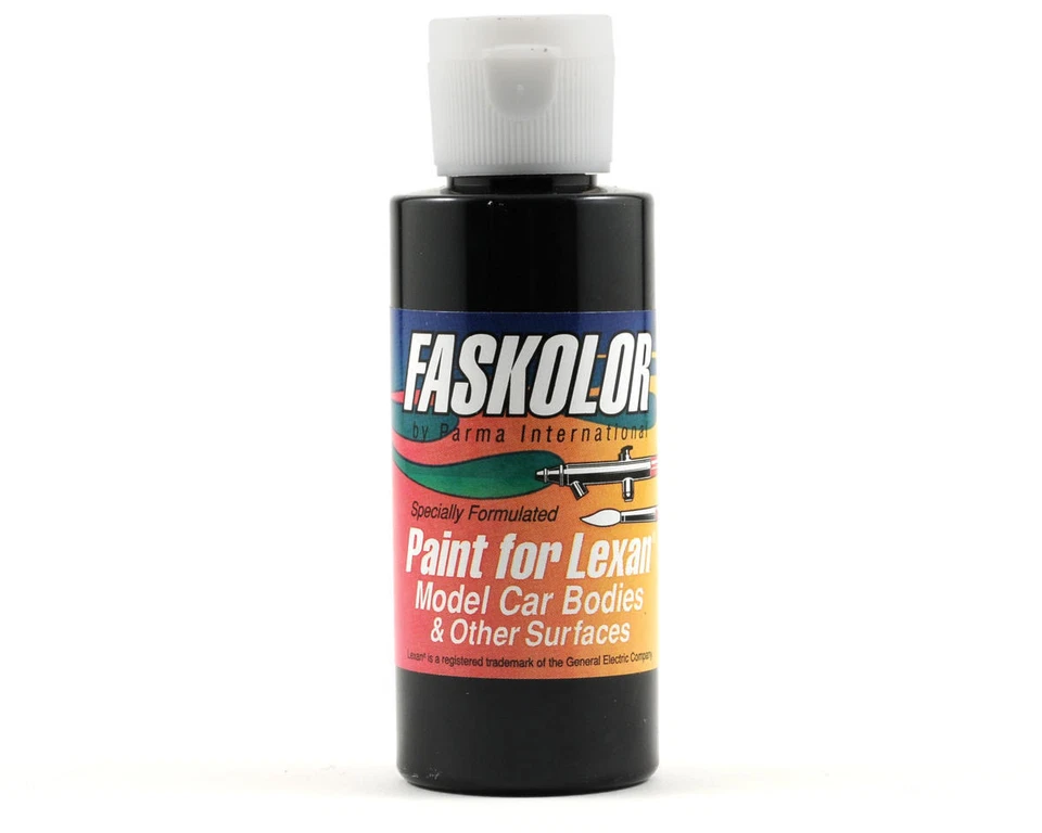 Parma PSE Faskolor Water Based Airbrush Paint (Fasblack) (2oz) [PAR40001] - Image 1 of 1