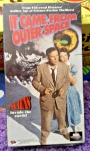FACTORY SEALED VHS IT CAME FROM OUTER SPACE RICHARD CARLSON BARBARA RUSH - Picture 1 of 1