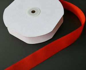 Flauschband 50 mm rot-orange (ohne Hakenband) 9,80 Meter - Restpostenpreis - Bild 1 von 2