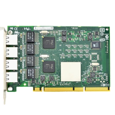 Schede di Rete Intel Pro / 1000GT 4 X 10/100/1000 Pci-X PWLA8494GTBLK Adapter - Immagine 1 di 3
